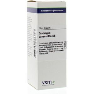 VSM Crataegus oxyacantha D6  20 Milliliter