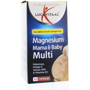 Lucovitaal Magnesium mama & baby multi  60 capsules