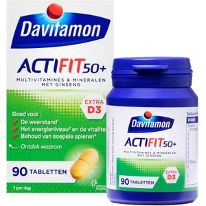 Davitamon Actifit 50+  90 tabletten