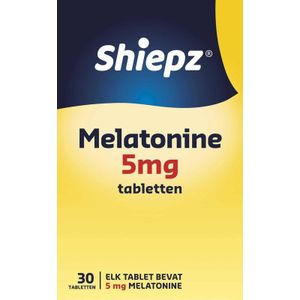 Shiepz (voorheen Sleepz) Melatonine 5mg uad 30 tabletten