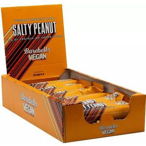 Barebells Salty Peanut Vegan Protein Bar (Eiwitrepen) Doos 12x 55 gram