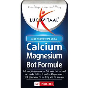 Lucovitaal Calcium magnesium botformule  60 tabletten
