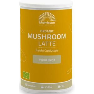 Mattisson Latte mushroom reishi - cordyceps bio  160 gram