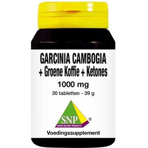 SNP Garcinia + groene koffie + ketones  30 tabletten