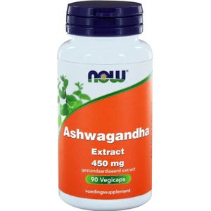 NOW Ashwagandha extract 450 mg  90 Vegetarische capsules