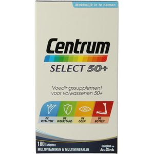 Centrum Select 50+ advanced  180 tabletten