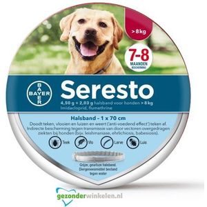Bayer seresto teken/vlooienband hond  1ST