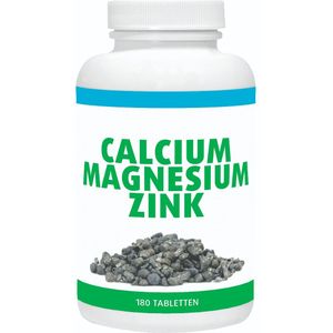 Gezonderwinkelen Premium Calcium, Magnesium & Zink  180 tabletten