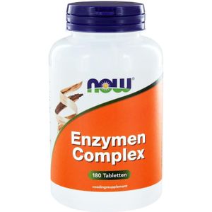 NOW Enzymen complex  180 tabletten