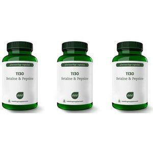 AOV 1130 Betaine & Pepsine  3x 120 capsules (360 capsules)