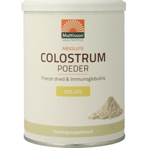Mattisson Colostrum poeder 30% IgG  125 gram