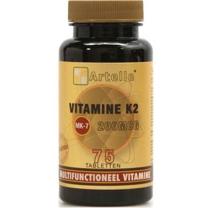 Artelle Vitamine K2 200mcg (Menachinon-7)  75 tabletten