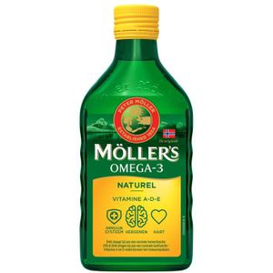 Mollers Omega-3 levertraan naturel  250 Milliliter