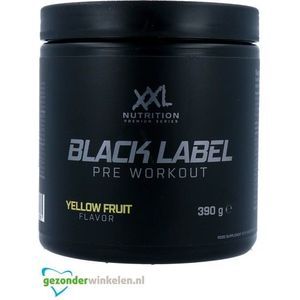Xxl nutrition black label yellow fruit  390GR