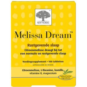 New Nordic Melissa dream  100 tabletten