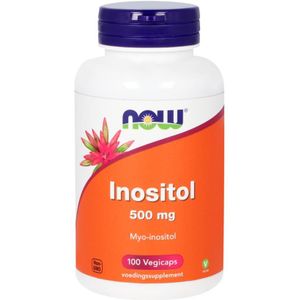NOW Inositol 500 mg 100 Capsules