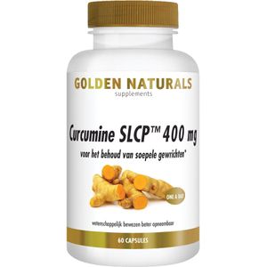 Golden Naturals Curcumine SLCP 400 mg  60 veganistische capsules