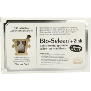 Pharma Nord Bio seleen & zink  150 Tabletten