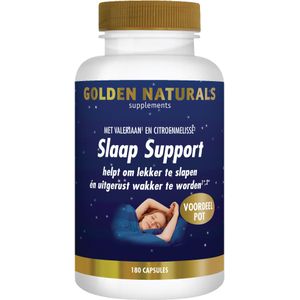 Golden Naturals Slaap Support  180 capsules