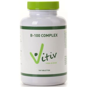 Vitiv Vitamine B 100 complex  100 tabletten