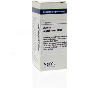 VSM Aurum metallicum 200K  4 gram