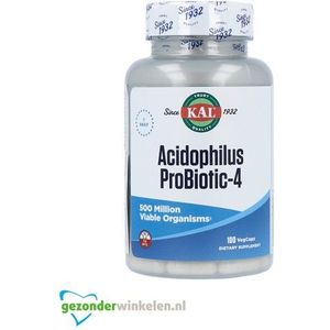 Kal acidophilus probiotic-4 capsules  100ST