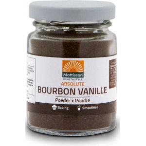 Mattisson Bourbon vanille poeder  30 gram