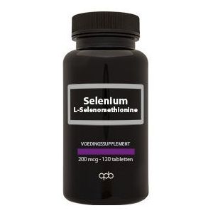 Apb holland Selenium - L-Selenomethionine 200mcg  120 Tabletten