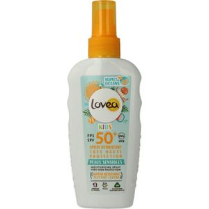 Lovea Moisturizing spray kids SPF50+  150 Milliliter