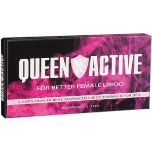 King Active Queen Active Libido-verhogend vrouw 5 capsules