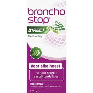 Bronchostop Hoestdrank direct met honing  120 Milliliter