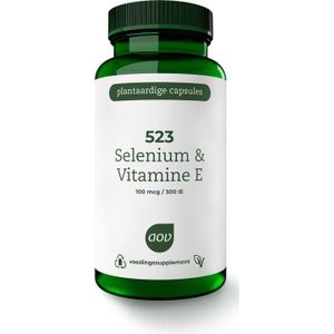 AOV 523 Selenium & Vitamine E  60 Vegetarische capsules