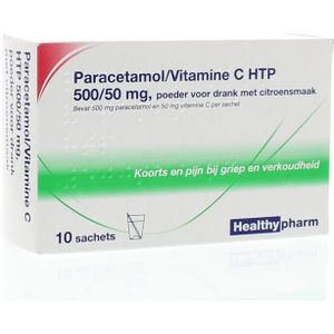 Healthypharm Paracetamol & vit C  10 sachets