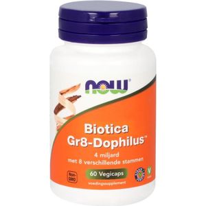 NOW Biotica Gr8-dophilus vh probiotica  60 Vegetarische capsules