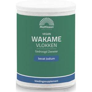 Mattisson Wakame vlokken - bevat jodium  50 Gram