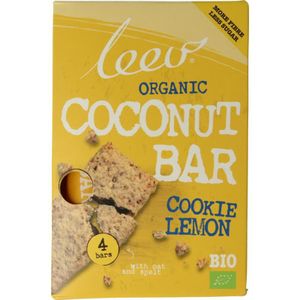 Leev Cookiebar kokos-citroen bio  140 gram