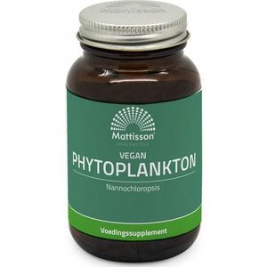 Mattisson Vegan phytoplankton nannochloropsis  60 Vegetarische capsules