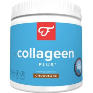 Foodie Collageen Plus MCT Chocolade - Collageenpoeder - Met PalmFreeMCT™ - Met Vitamine C - Rundercollagen Type 1 en 3