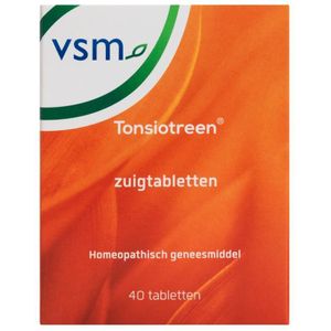 VSM Tonsiotreen  40 zuigtabletten