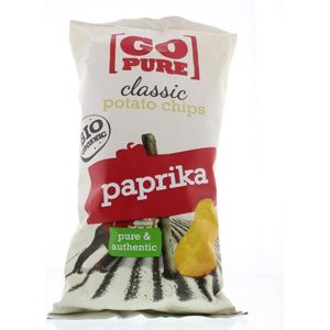 Go pure Chips paprika bio  125 gram