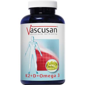 Vascusan K2 vitamine D omega 3  60 capsules