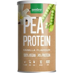 Purasana Protein pea 74% vanille vegan  400 Gram