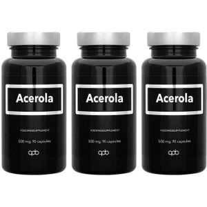 Apb holland Acerola Vitamine C Voordeelpak  3x 90 capsules (270 capsules)