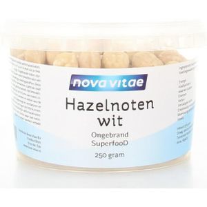 Nova Vitae Hazelnoten wit ongebrand raw  250 gram