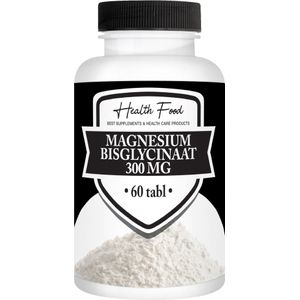 Health Food Magnesium Bisglycinaat met Taurine  60 tabletten