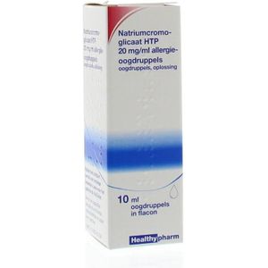 Healthypharm Natriumcromoglicaat Allergie Oogdruppels 20 mg/ml druppels 10ml