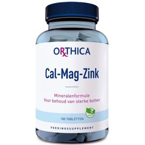 Orthica Cal Mag Zink (Calcium Magnesium Zink)  voordeelpot 180 tabletten