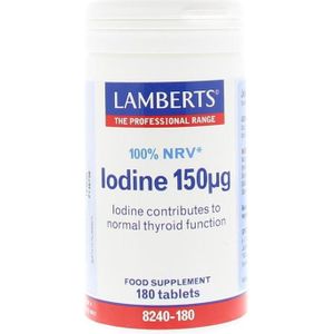 Lamberts Jodium 150mcg  180 tabletten