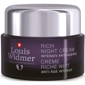 Louis Widmer Rijke Nachtcreme Geparfumeerd Intensief Anti-aging  50ml