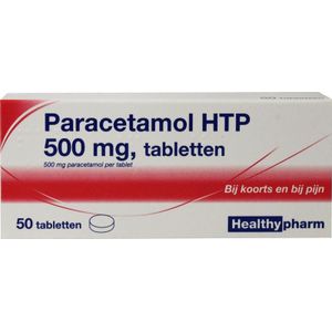 Healthypharm Paracetamol 500mg  50 tabletten